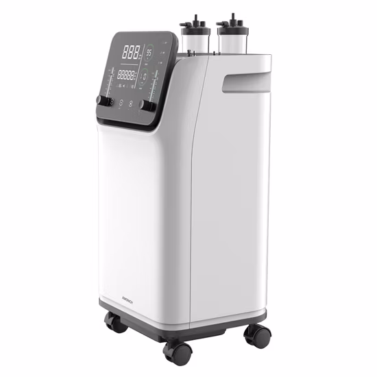 Medical 5 Liter Oxygen Concentrator with 93% High Purity, Low Purity Alarm, Nebulizer