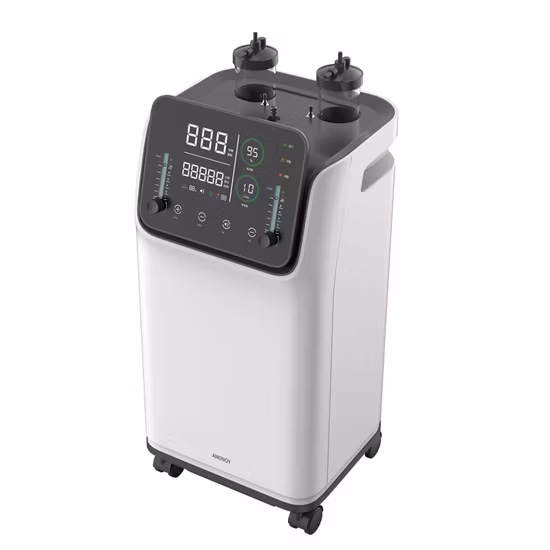 Medical 5 Liter Oxygen Concentrator with 93% High Purity, Low Purity Alarm, Nebulizer