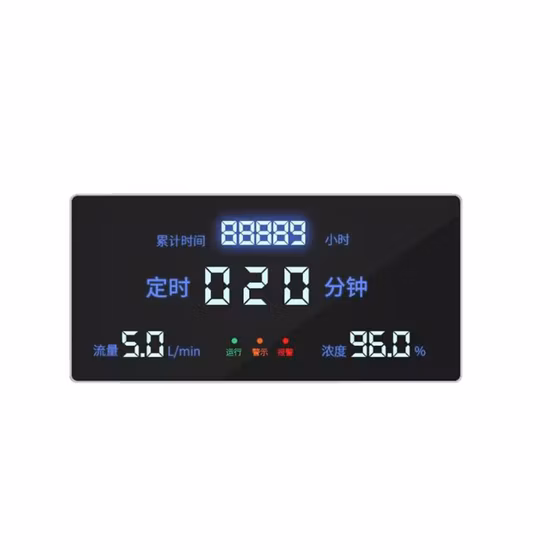 Car Carried Inhaling Physical Therapy Equipment 1-3L Portable Oxygen Concentrator Lasting Operation for 3h Without Charge The Built-in Battery